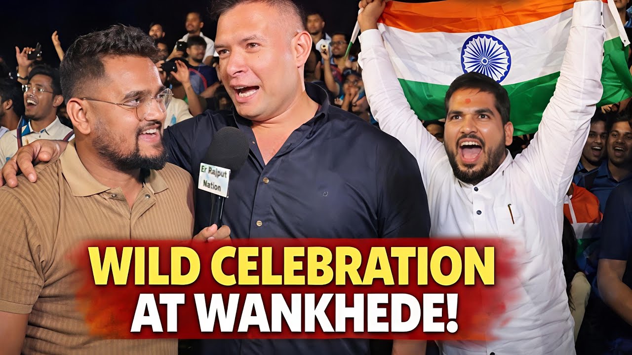 India Winning Moment Celebration | IND vs ENG Semi Final 2026 | Wankhede Stadium Crowd Reaction 🔥