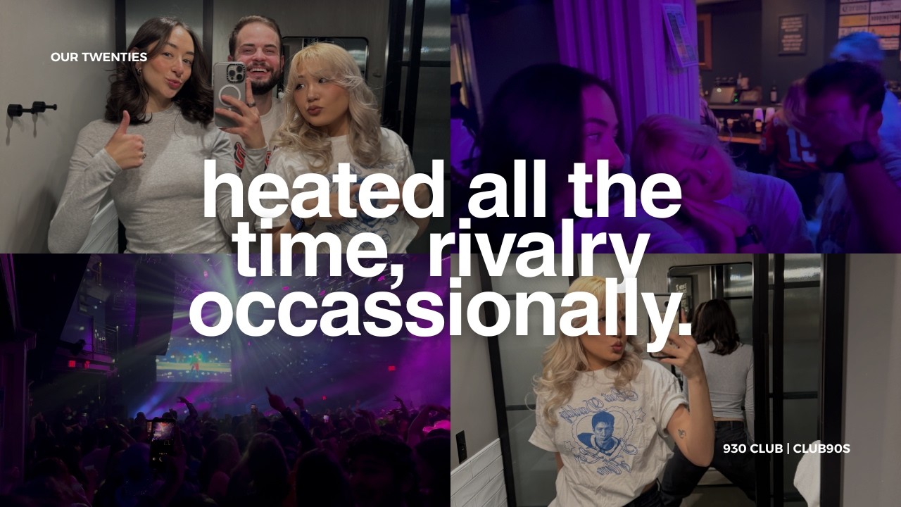 we went to a heated rivalry dance party...