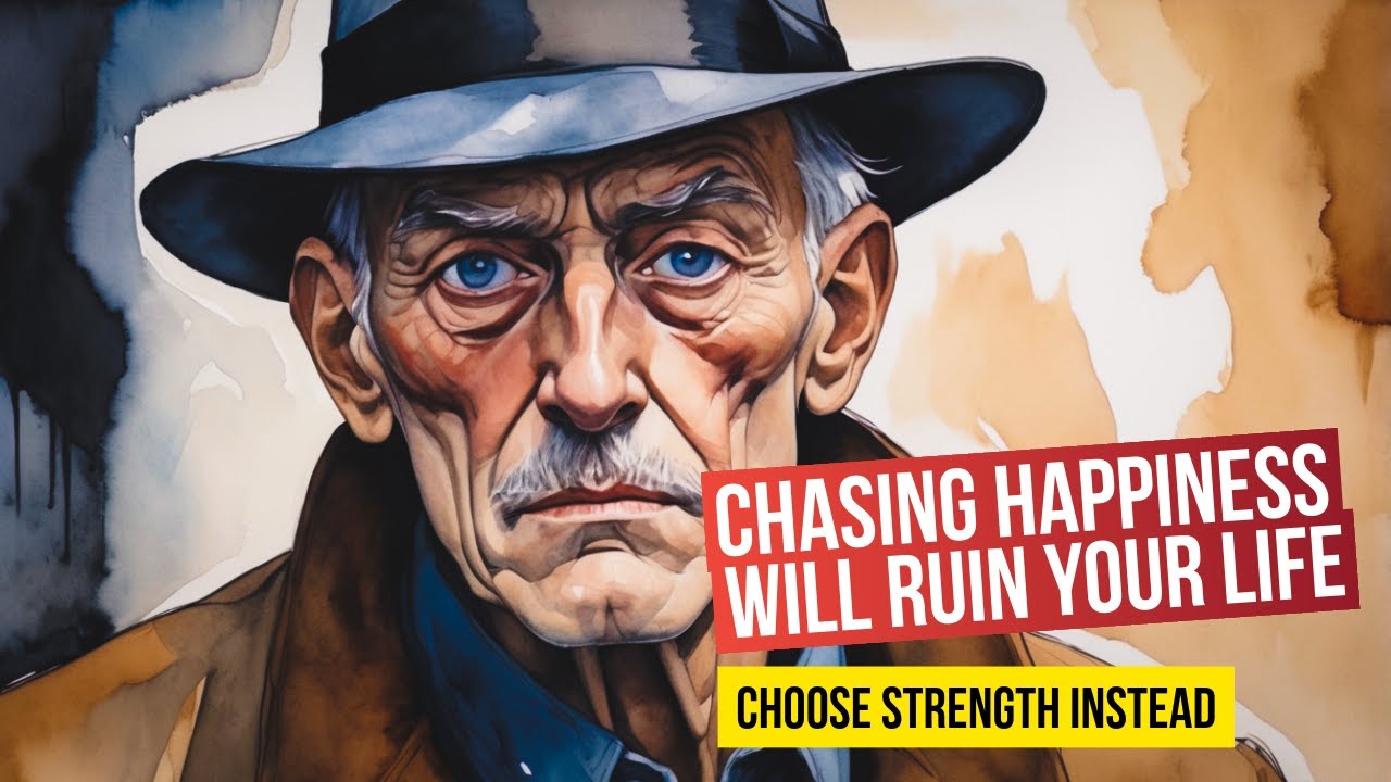 Stop chasing happiness, Start being stronger