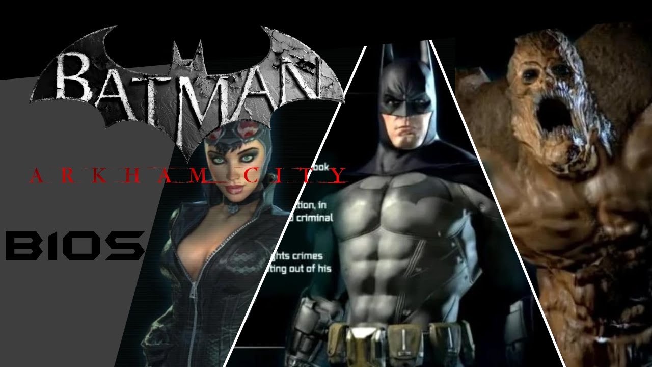 Batman: Arkham City - Character Bios