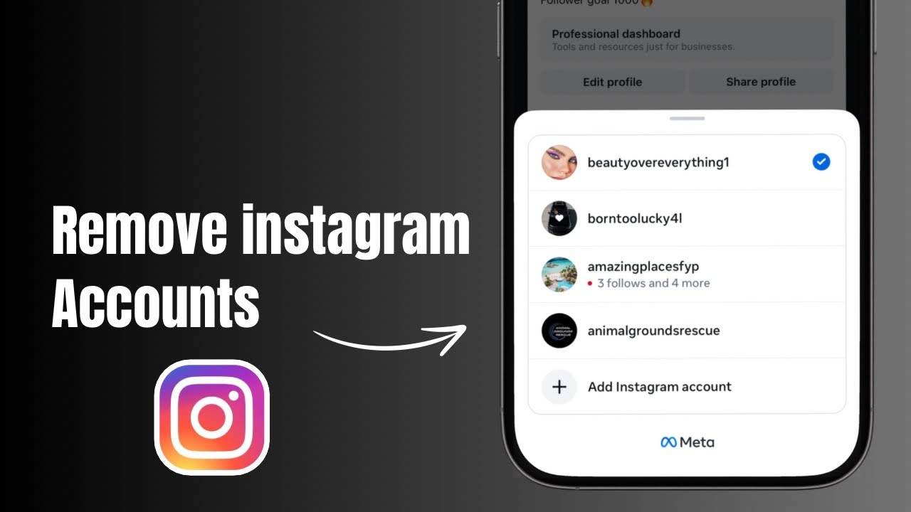 How to Remove All Accounts From Your Instagram Accounts List (2026)
