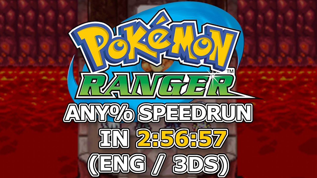 Pokemon Ranger Any% Speedrun - 2:56:57 (ENG, 3DS WR)