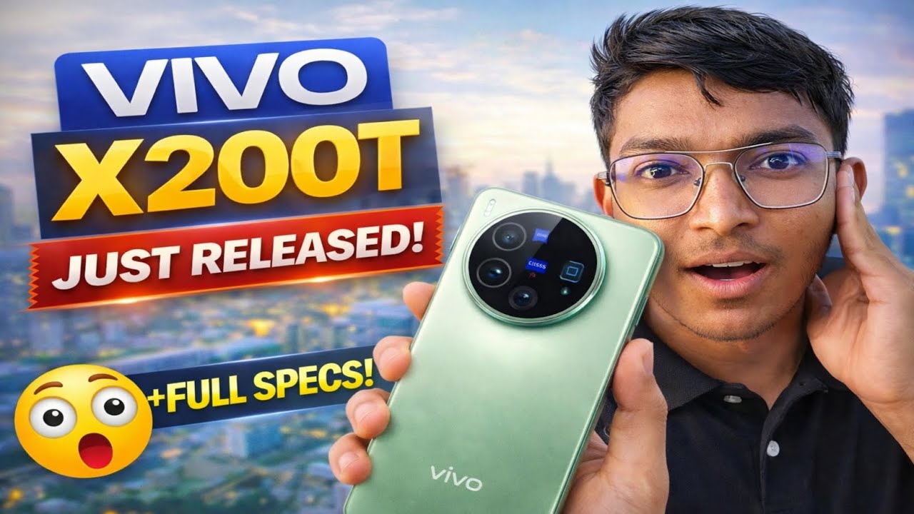 🚀 Vivo X200T Aaj Launch! First Look 🔥 Camera + Performance Tested | Hindi