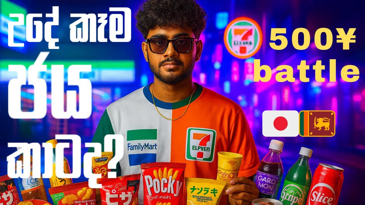 ජපන් රටේ මහා ගැටුම 😱🇯🇵| 7/11 එකද ? Family mart එකද?