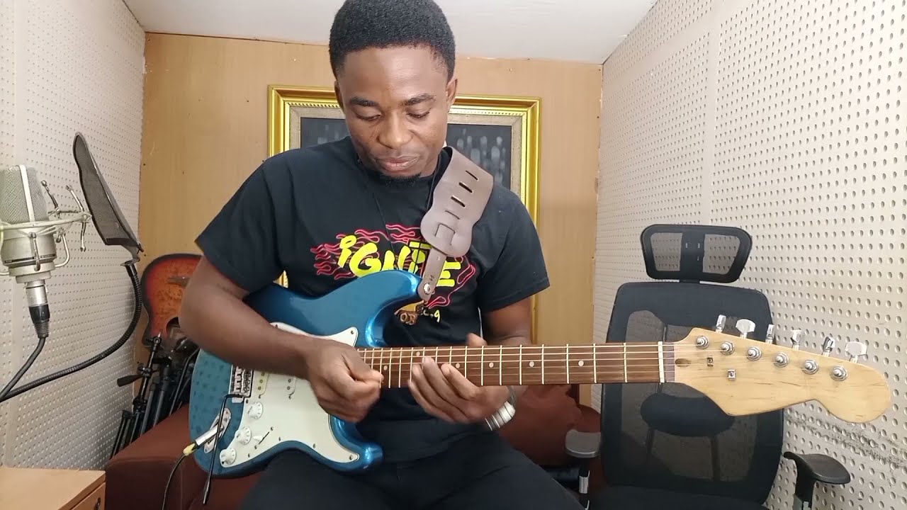 Full Guitar lesson breakdown of joromi - Simi
