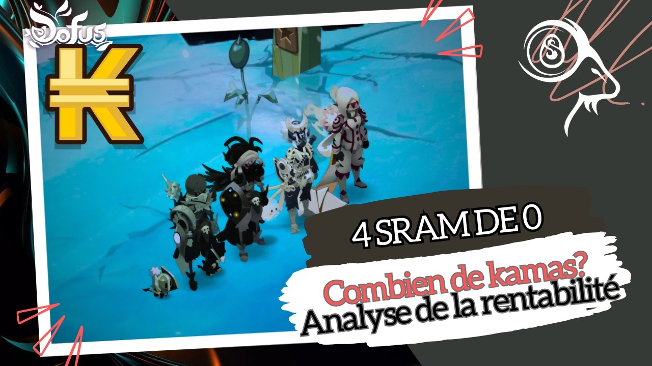 AVENTURE DE 0 (4 SRAM) : COMBIEN CELA RAPPORTE? EST-CE DIFFICILE? (POINT D'AVANCÉE DE LA TEAM)