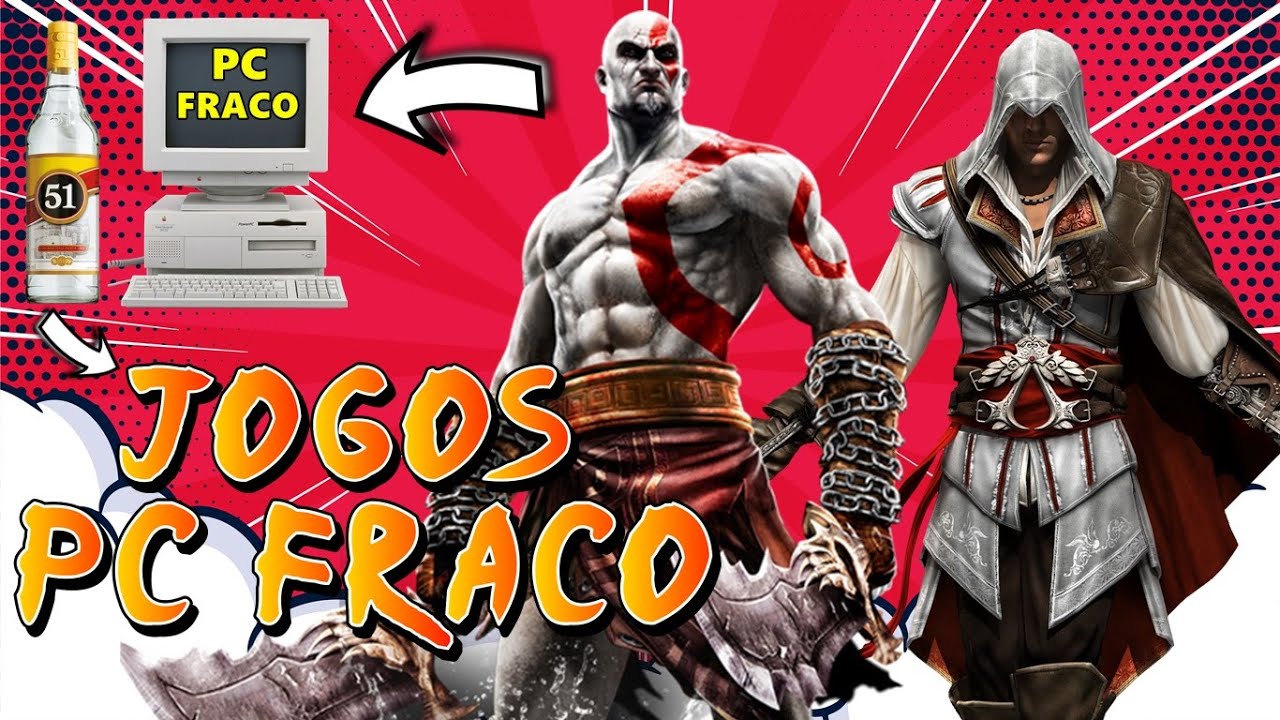 🏅OS 51 MELHORES JOGOS PARA PC FRACO EM 2023 SEM PLACA DE VÍDEO!