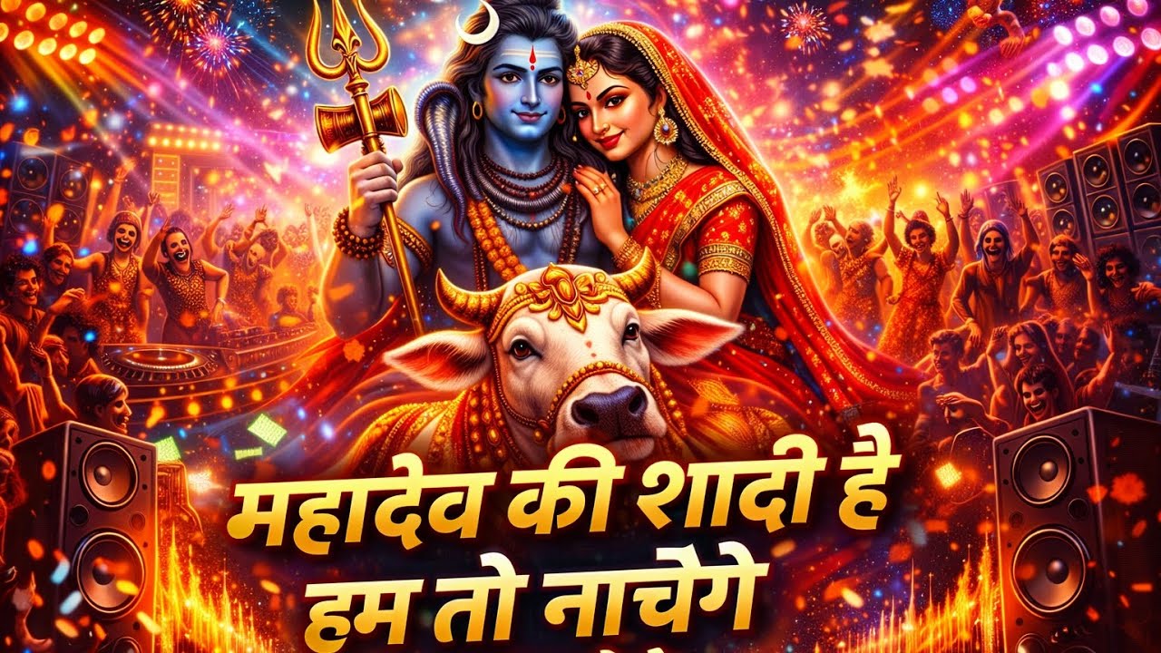महादेव की शादी है हम तो नाचेंगे 🔱 Bam Bam Bhole DJ Remix 2026 | Har Har Mahadev High Bass 