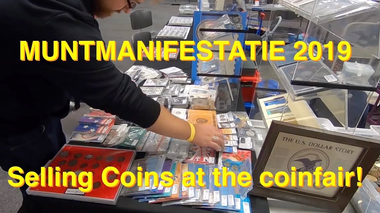 Selling Coins and Banknotes at the Muntmanifestatie Houten Coin fair - Erix Collectables #40