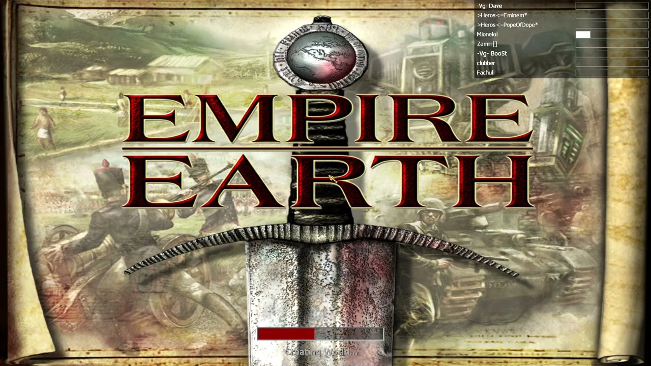 Empire Earth tournament  Liga 1vs1 || Group D -Vg- Boost vs Heros=Pope oF Dope