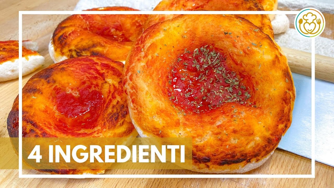 Pizzette al pomodoro FACILI in CIOTOLA | VivoGlutenFree
