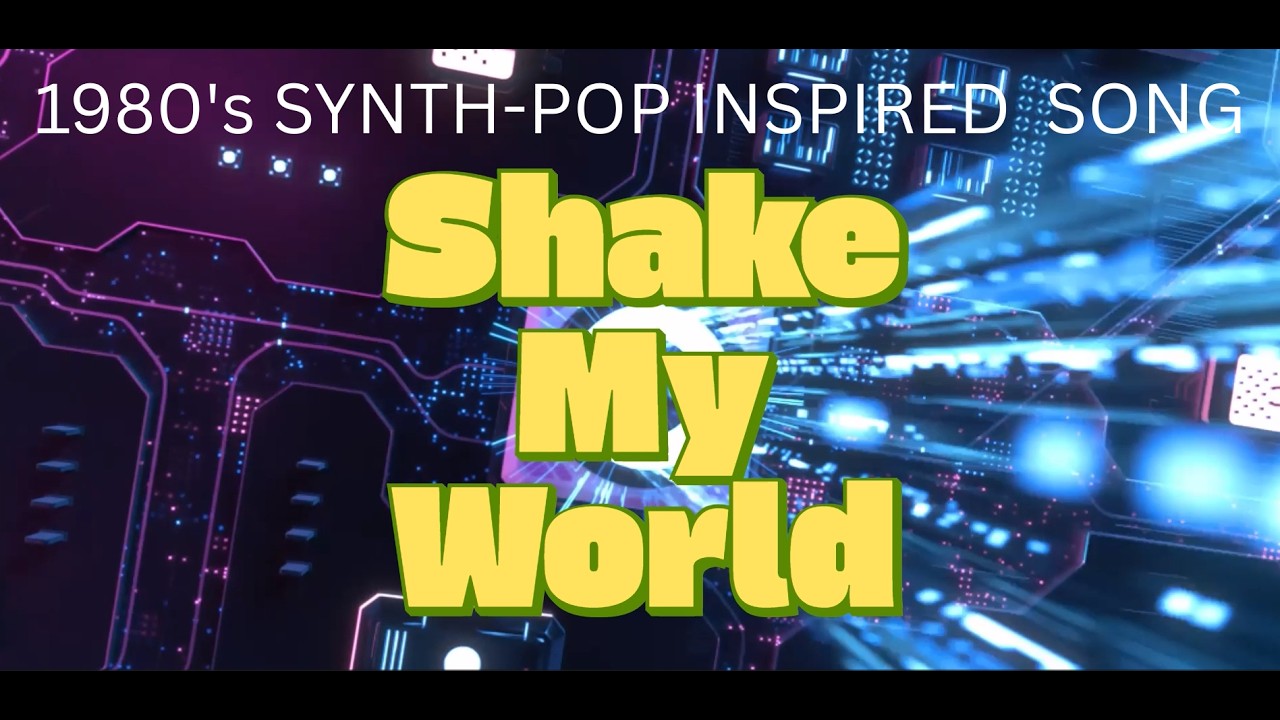 Shake My World - 1980's synth-pop inspired song. #suno #80smusic #popmusic  #popsong #synthpop