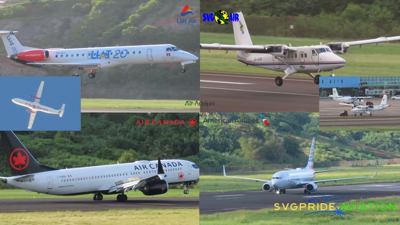 Argyle International: Monday Afternoon, Twin otter, B738, B38M and E145 aircraft.