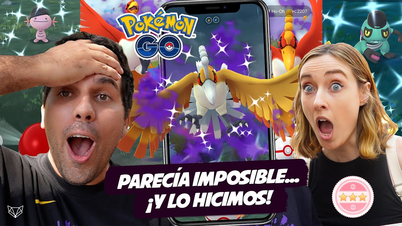 🌟 ¡CONSEGUIMOS LO IMPOSIBLE! HO-OH OSCURO 100% EN EL PRIMER RAID DAY OSCURO DE POKÉMON GO [Neludia]