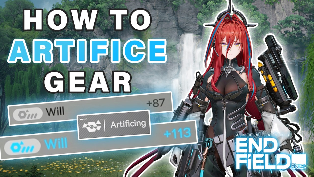 How to do Gear Artificing | Where to get Wuling Catalyst ► Arknights Endfield