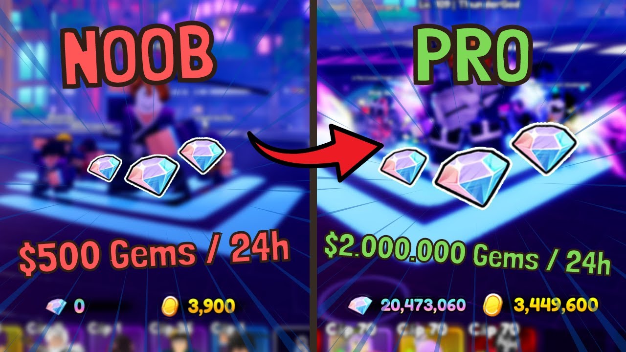 24 Giờ Kiếm $2.000.000 Gems Và Những Mẹo Trading Trong Anime Defenders