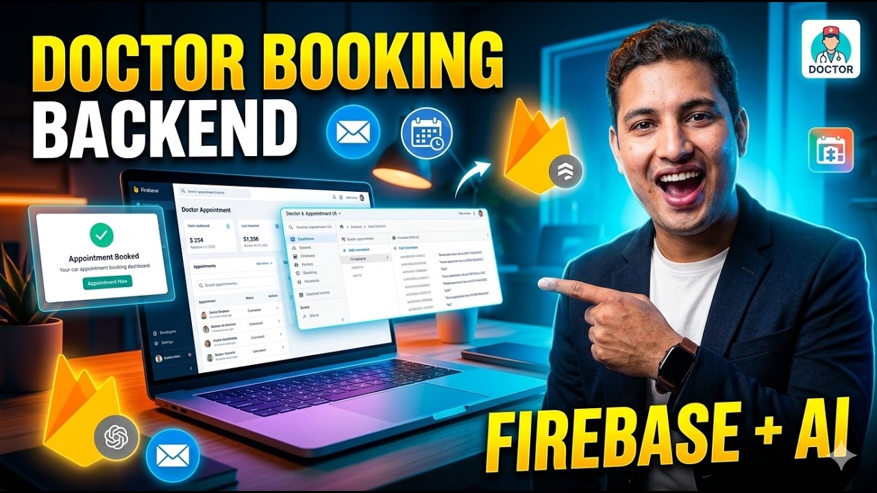 Build a Doctor Appointment Booking System with Firebase (Full Backend Tutorial)