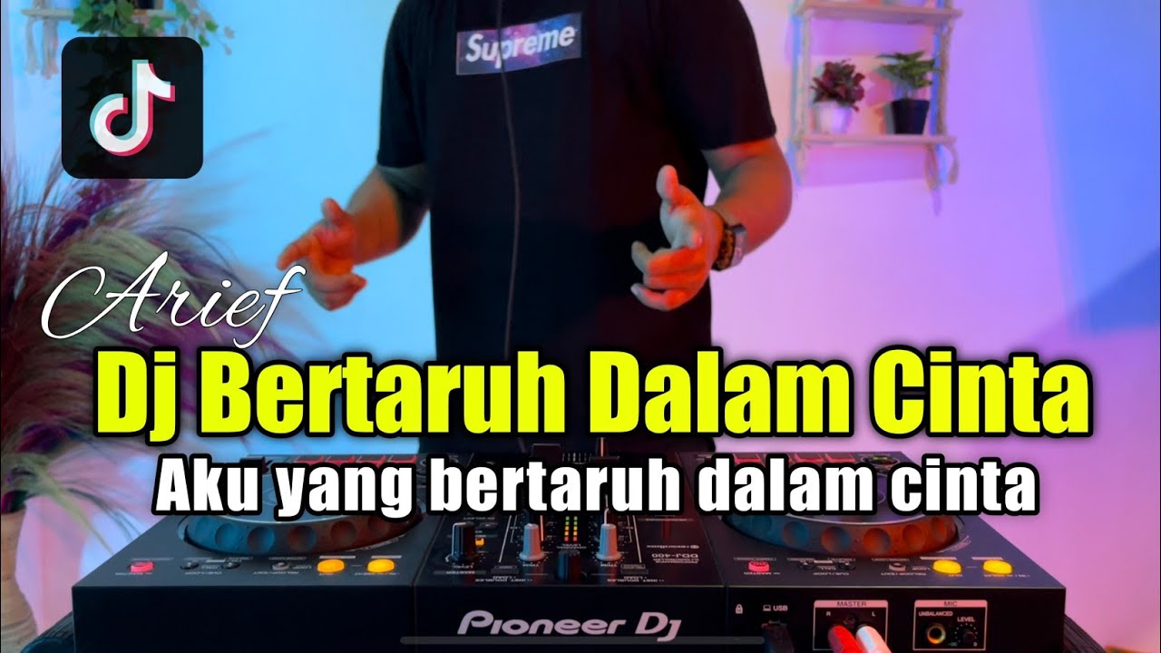DJ BERTARUH DALAM CINTA ARIEF - AKU YANG BERTARUH DALAM CINTA TIKTOK FULL BASS 2022