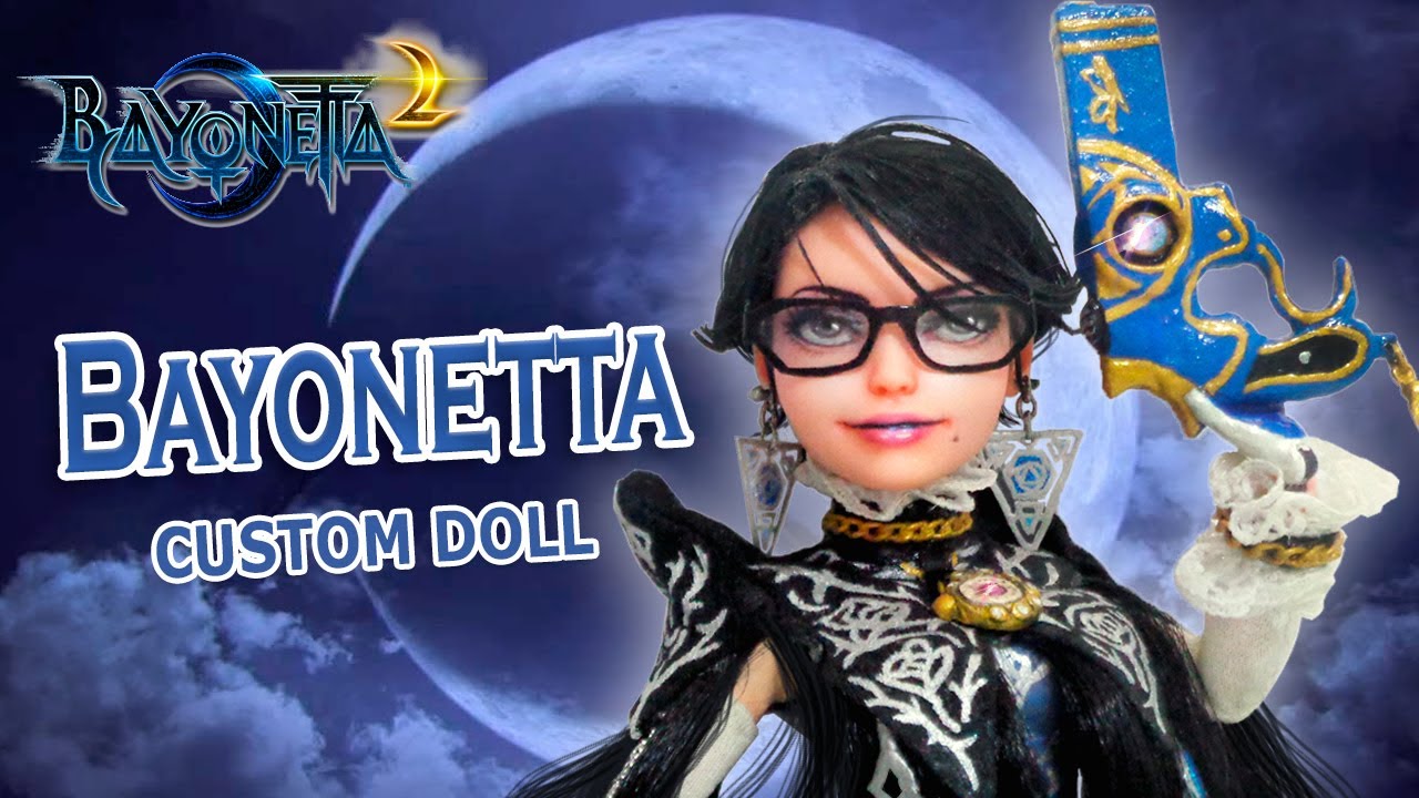 Custom Bayonetta Doll Repaint 🌙 [Bayonetta 2 OOAK]