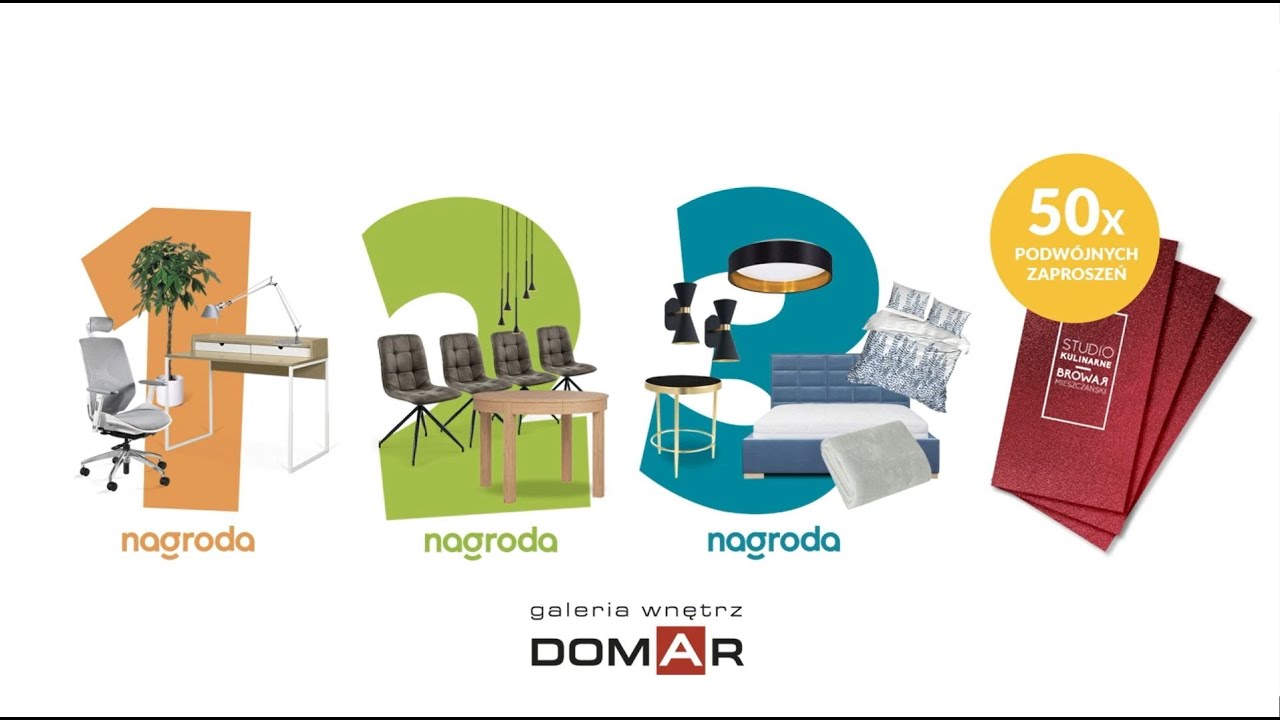 DOMAR SYPIE NAGRODAMI - WIELKI KONKURS