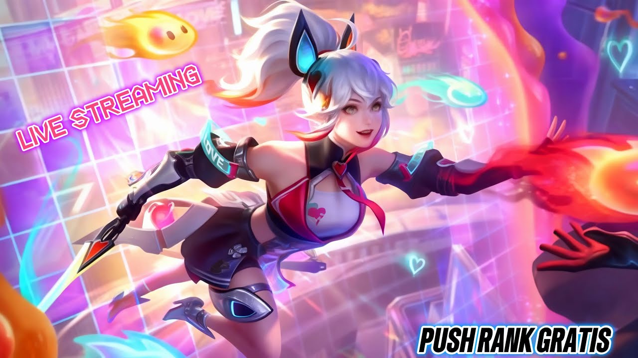 LIVE FANNY OPEN MABAR GRATIS PUSH RANK #mobilelegends #fanygameplay