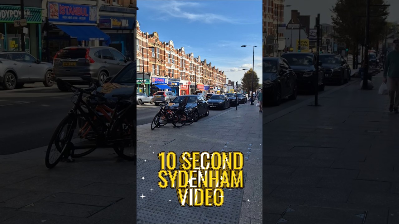 10 seconds of Sydenham.. 