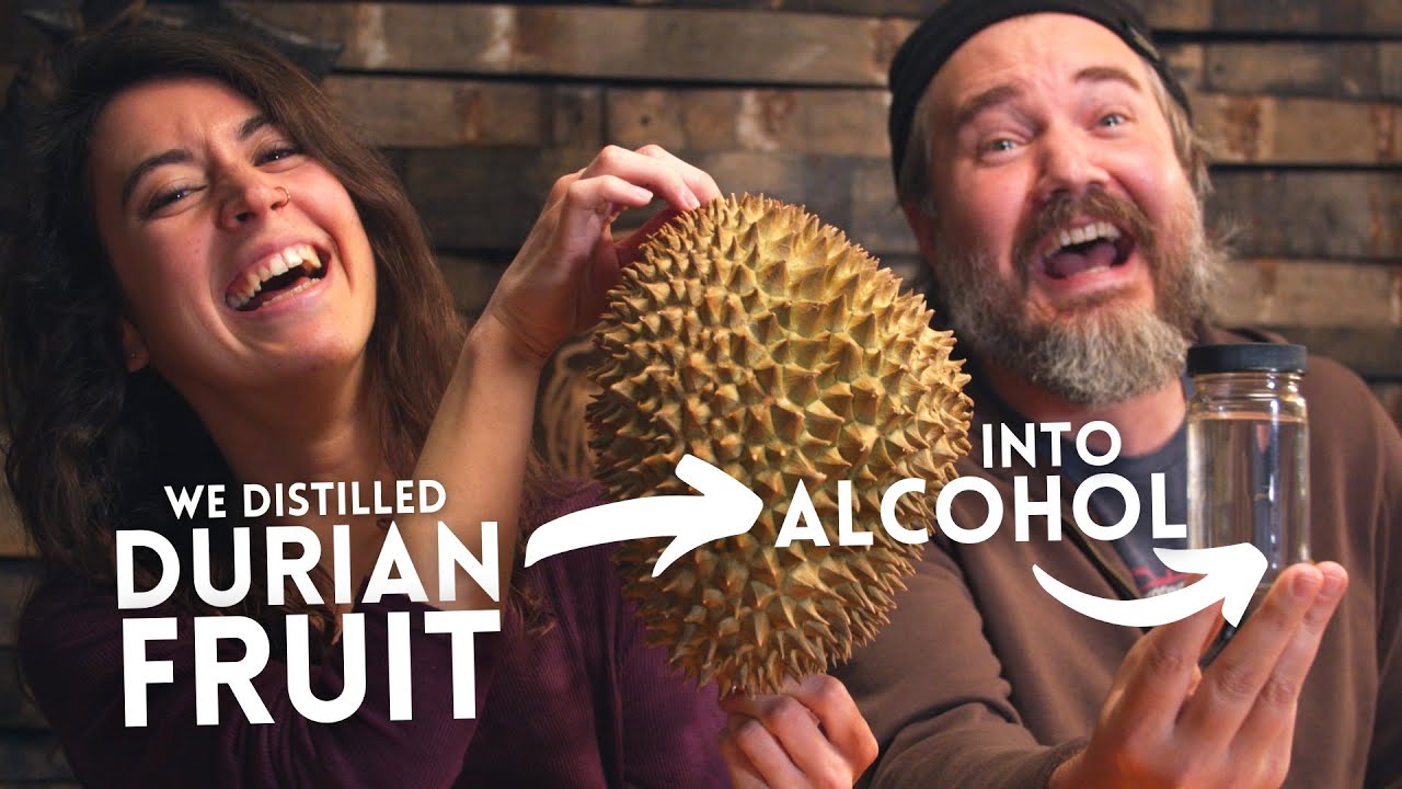 What does DISTILLED DURIAN Fruit Taste Like? | Will It Distill?