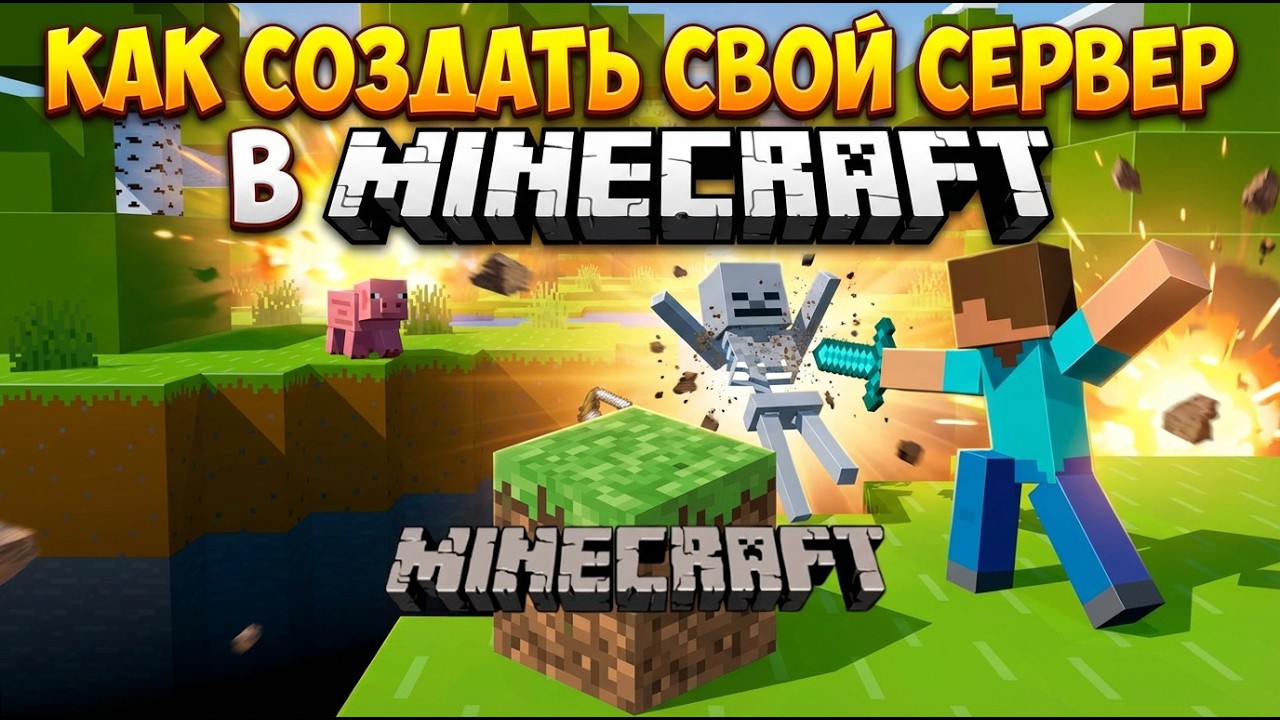 Как сделать бесплатный сервер Minecraft за 5 минут! | FREE Хостинг Minecraft Фри