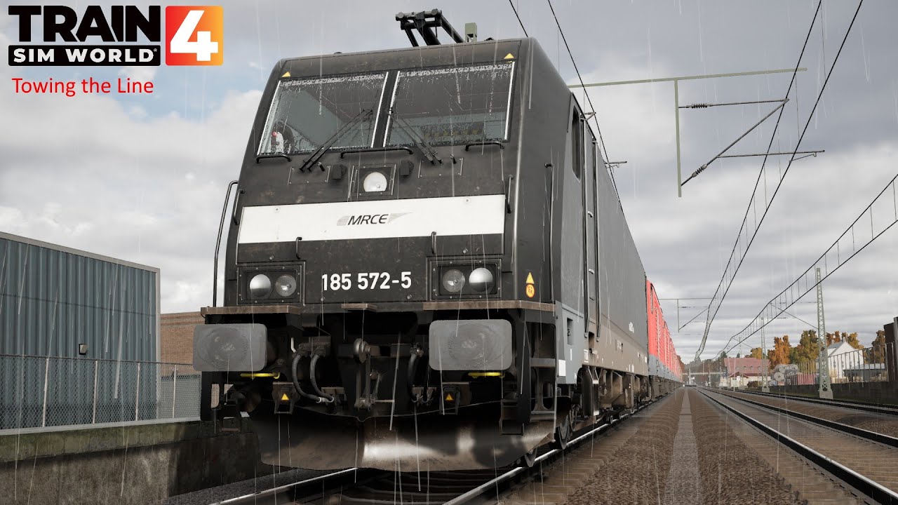 Towing the Line - Nahverkehr Dresden - BR 185.5 - Train Sim World 4