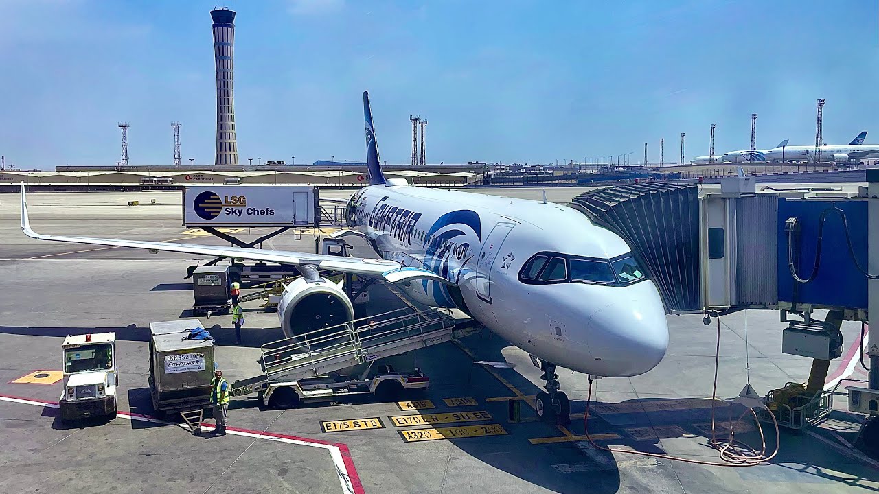 Airbus A320neo | Egyptair | Cairo (CAI) &mdash; Berlin (BER) | Full Flight | 4K