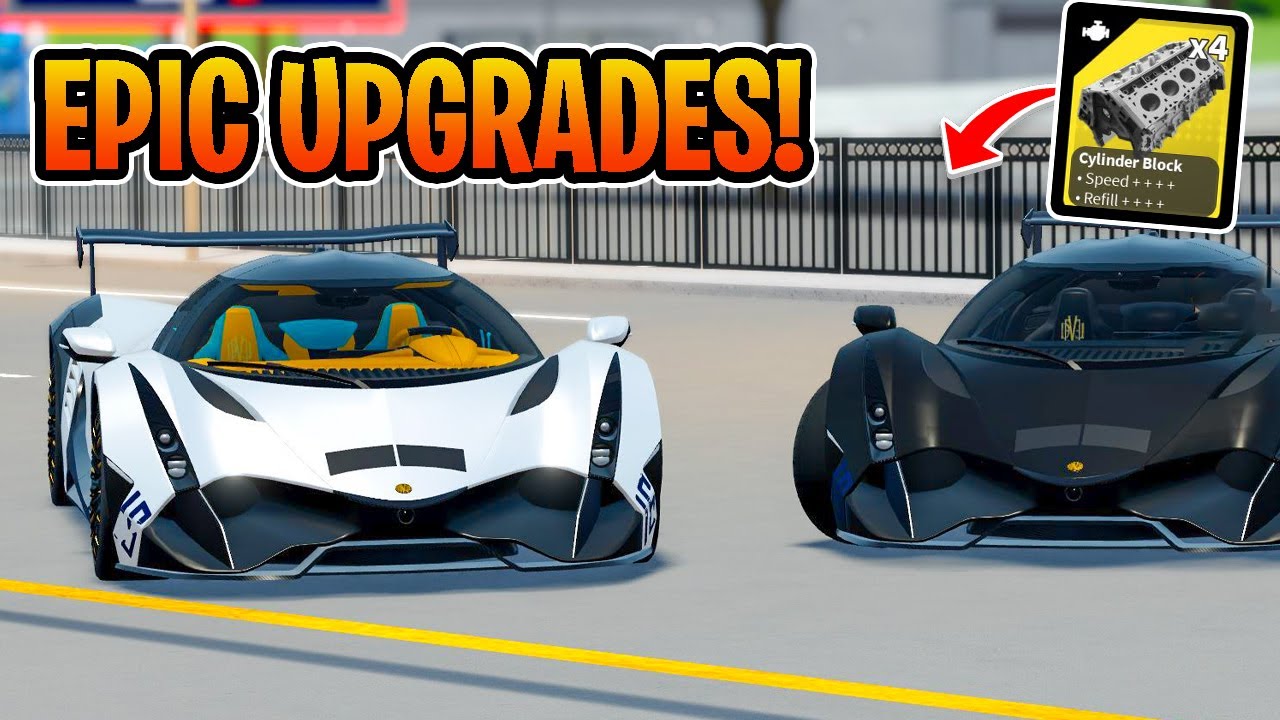 I Stuck ONLY GOLD UPGRADES On This Devel Sixteen In Driving Empire...