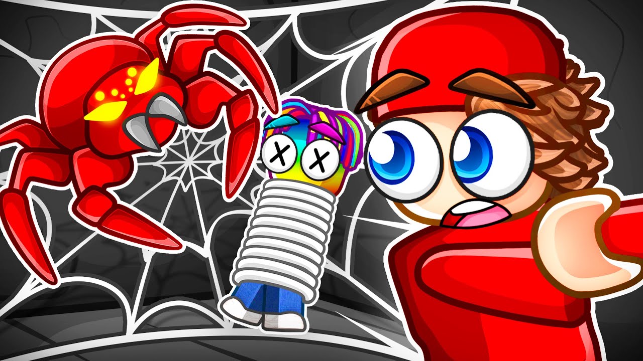 S'&eacute;chapper d'une G&Eacute;ANTE araign&eacute;e sur Roblox !