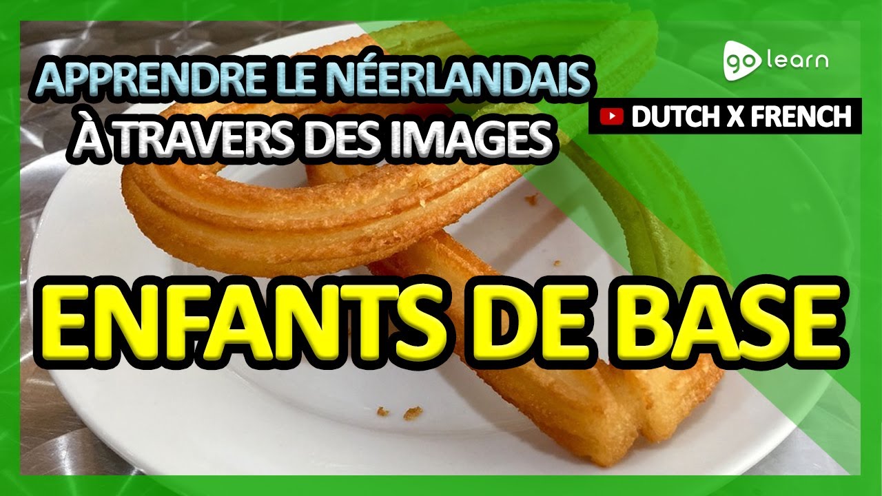 Apprendre Le Néerlandais À Travers Des Images |Vocabulaire Néerlandais Enfants De Base | Golearn