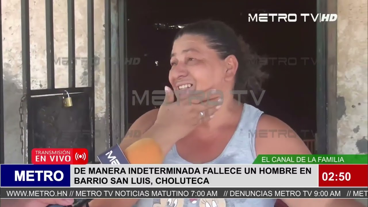 Hombre fallece de manera indeterminada en el barrio San Luis de la ciudad de Choluteca