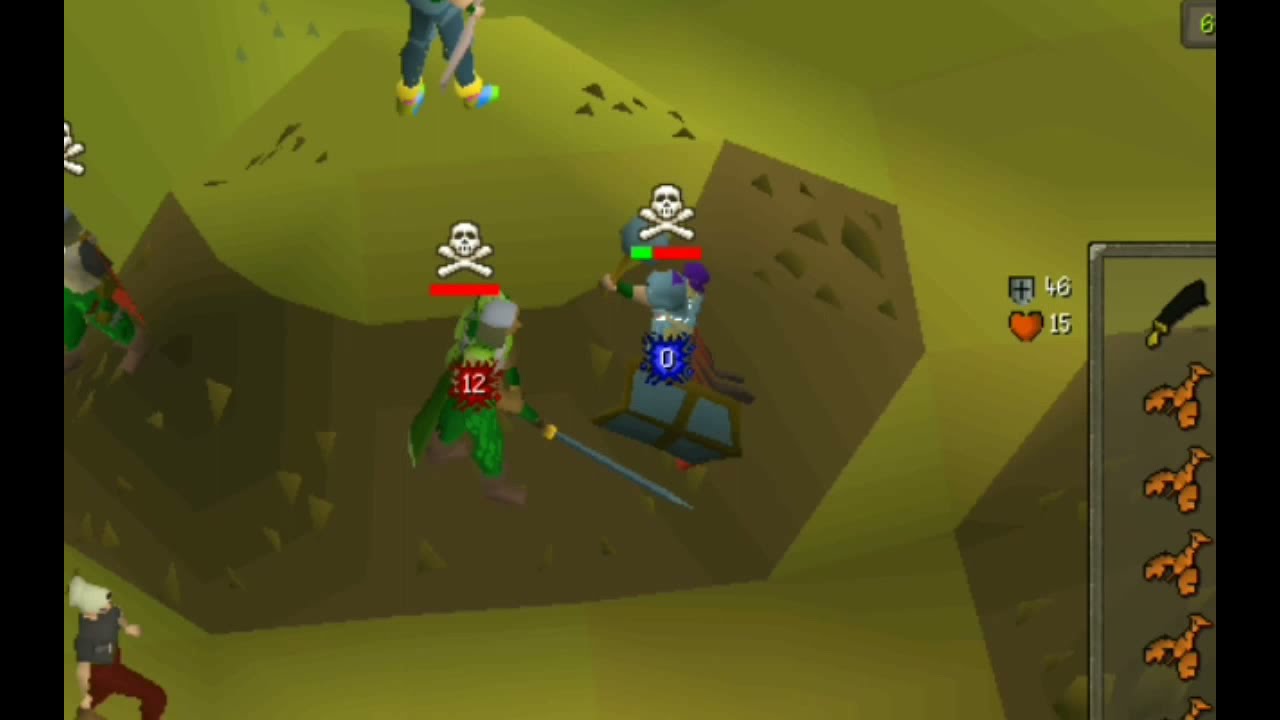 #10 OSRS mobile TANK f2p PKing!