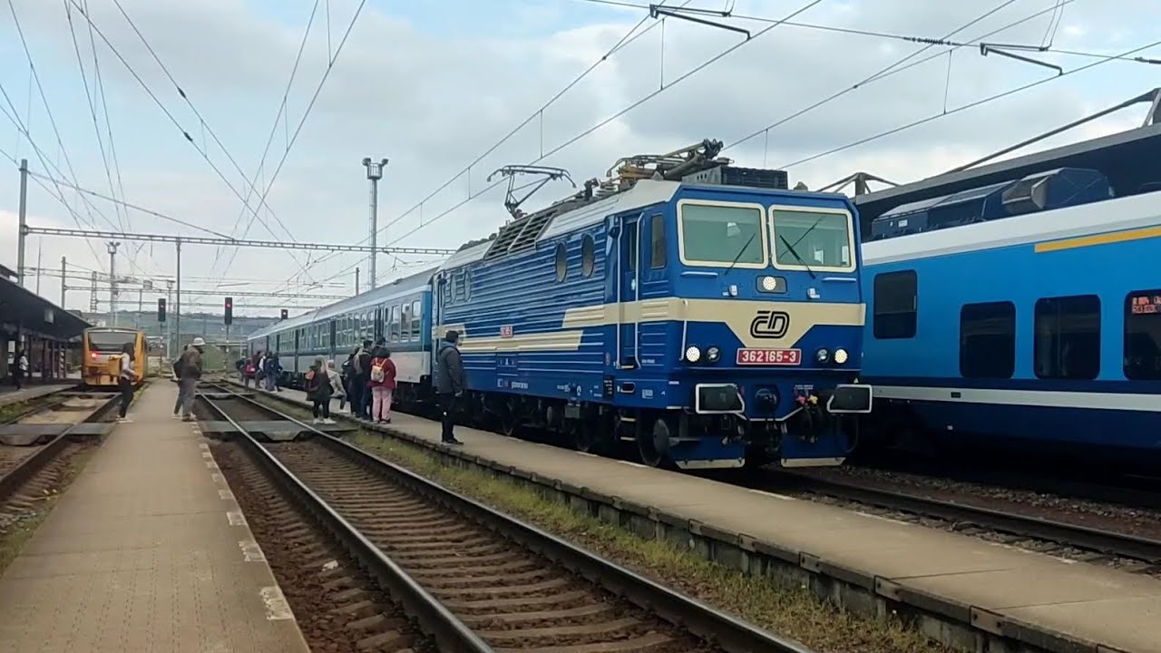 Vlaky Otrokovice s Šímovýma vlakama
