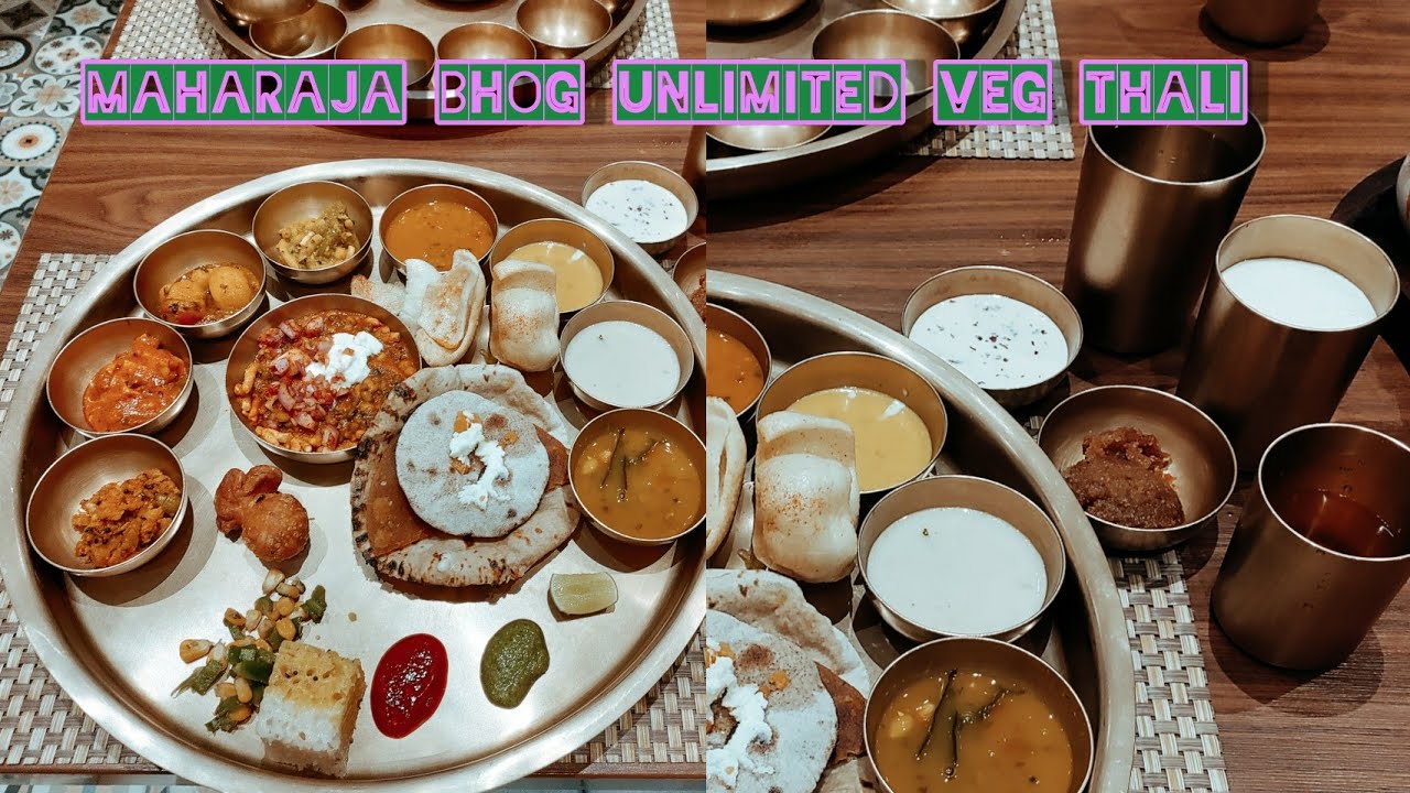 Maharaja Bhog Pavillion Mall Pune Unlimited Thali