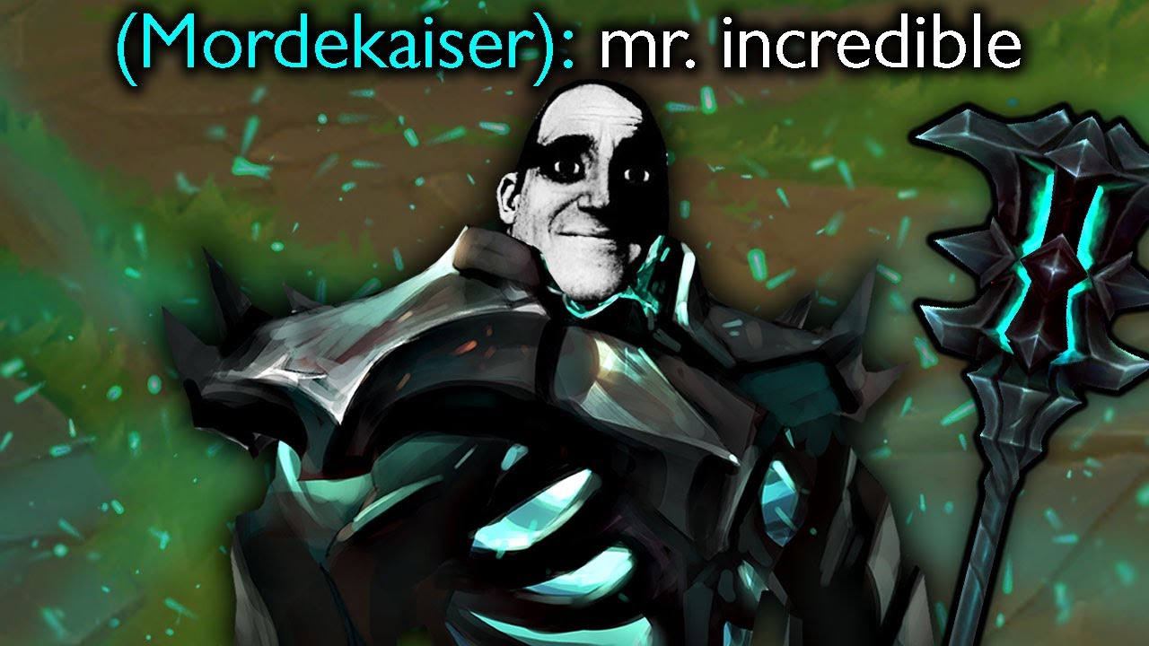 MORDEKAISER ON MID IS SCARY (HAIL OF BLADES)