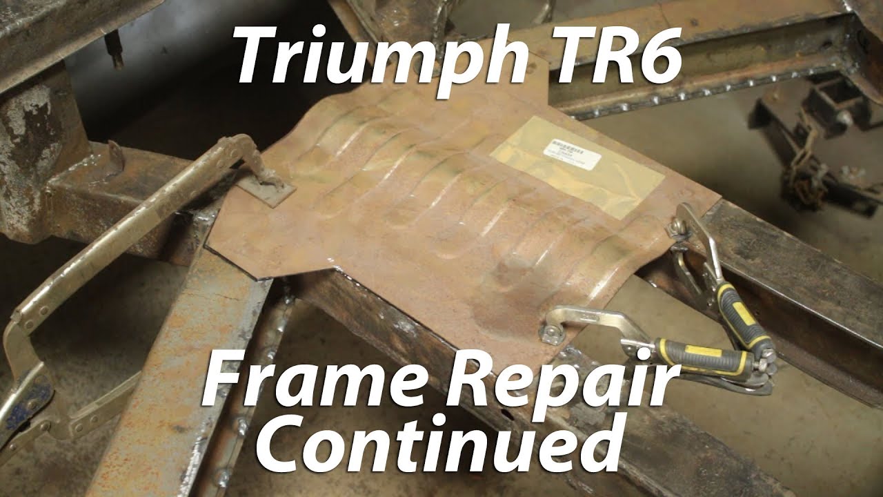 Реставрация Triumph TR6 1974 года — Часть 7 — Ремонт рамы