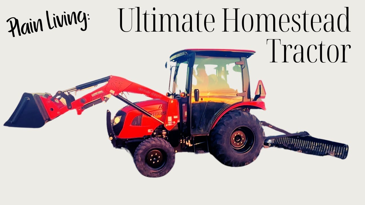 Обзор трактора Homestead. Трактор Bad Boy 4035 Cab. 100 часов на ферме. Семейный трактор Homestea...