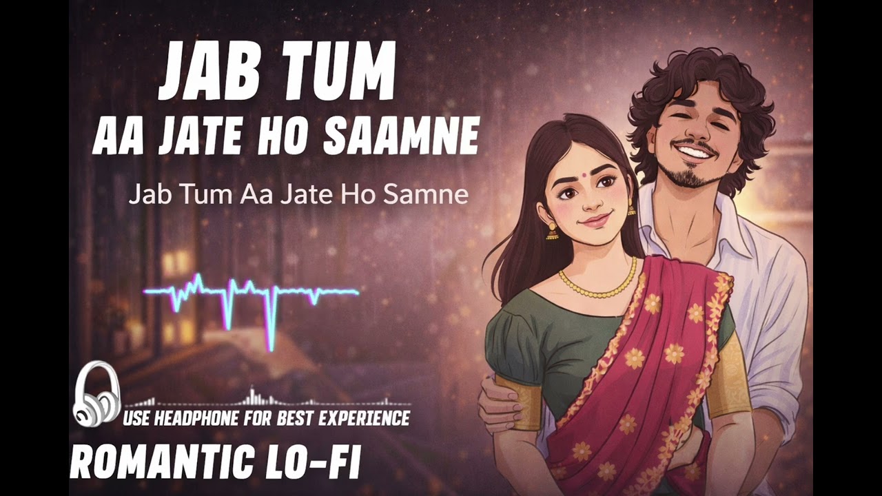 Jab Tum Aa Jate Ho Saamne ✨ | Romantic Lo-Fi Hindi/Urdu Song | Late Night Vibes