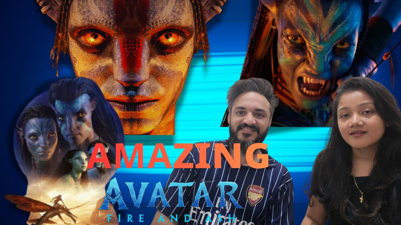 Avatar Fire and Ash Trailer Reaction I RamanReact I James Cameron I Sam Worthington I Zoe Saldana