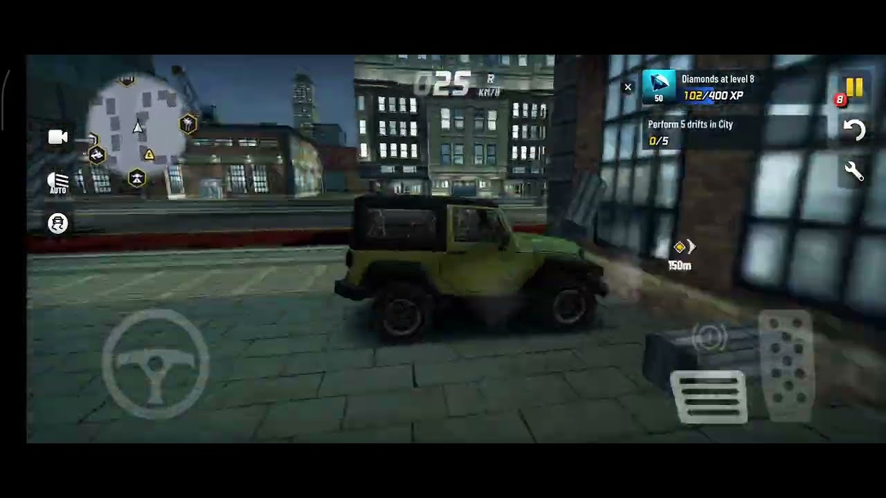Realistic Car Simulator Gameplay | High Speed Driving & Crazy Stunts 🚗💨