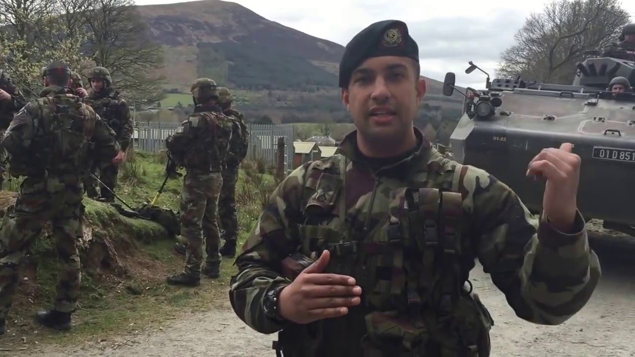 Irish Defence Forces training at Glen of Imaal
