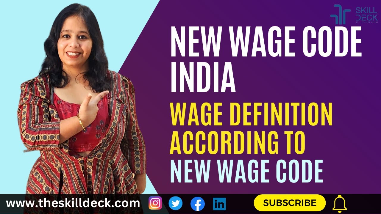 New Wage Code India | Wage definition According to New Wage Code