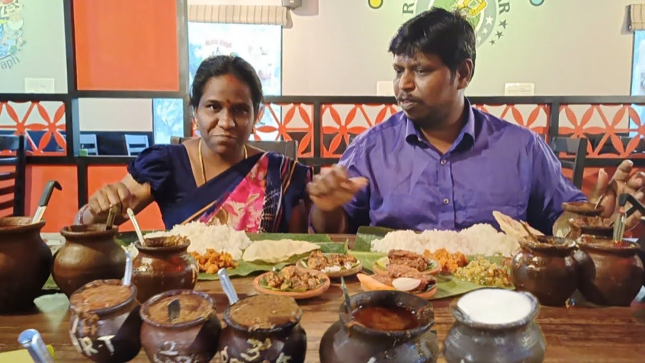 clay pot 10-varieties of non-veg street food special treat in hotel | 10-வகை மண்பானை அசைவ விருந்து