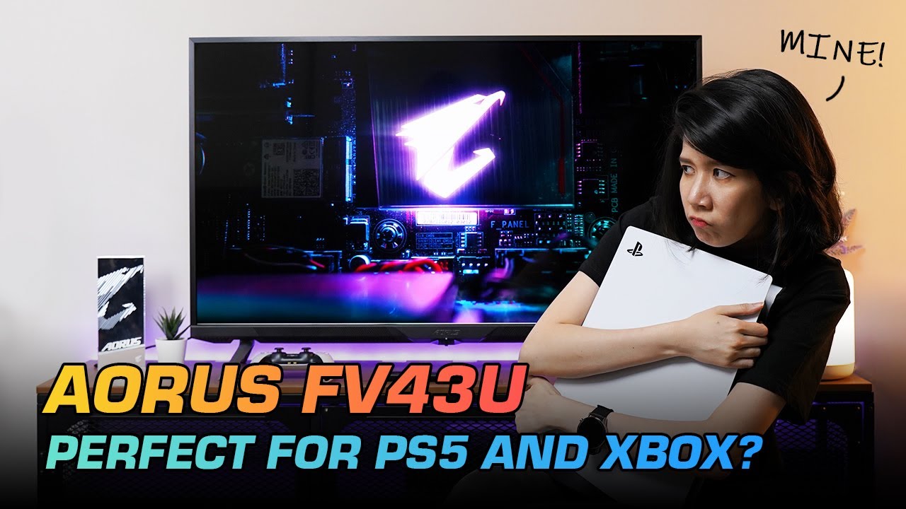Perfect for PS5 and Xbox? | Aorus FV43U Gaming Monitor