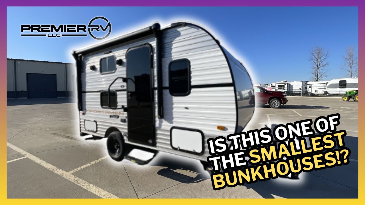You won't sacrifice comfort for towability with this light bunkhouse RV! - Sportsmen Classic 130BH