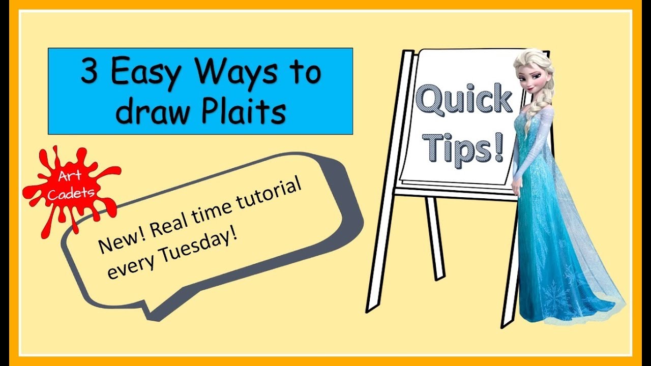 🎨Drawing plaits | 3 Easy ways to drawing plaits! | Quick Art tips✏️