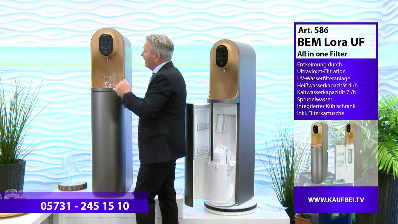 BEM Lora UF  Wasserspender | Trinkwasserspender | Standger&auml;t | Wasserfilter | Wasser | Filter |